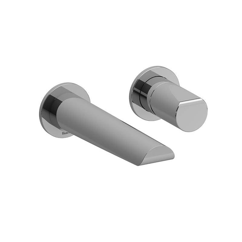 Riobel - ParabolaE Wall Mount Lavatory Faucet Trim - Chrome