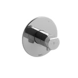 Riobel - ParabolaE 1/2'' Therm & Pressure Balance Trim With 3 Functions - Chrome