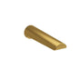 Riobel - ParabolaE Wall Mount Tub Spout - Brushed Gold