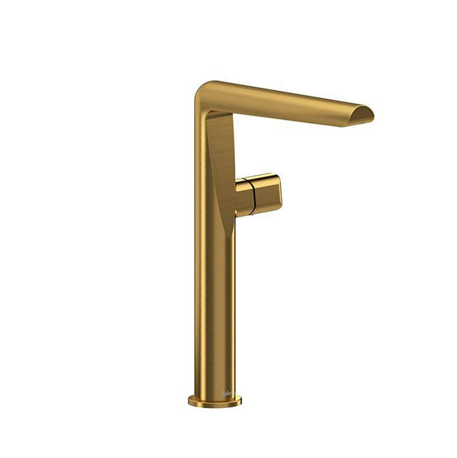 Riobel - ParabolaE Single Handle Tall Lavatory Faucet - Brushed Gold