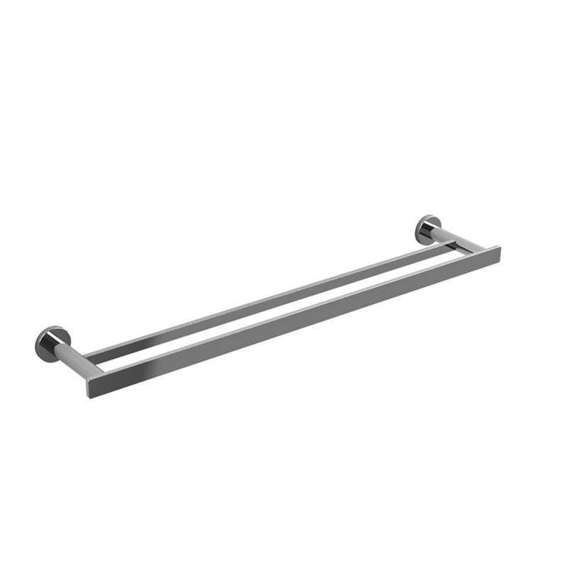 Riobel - ParadoxE Double 24'' Towel Bar - Chrome