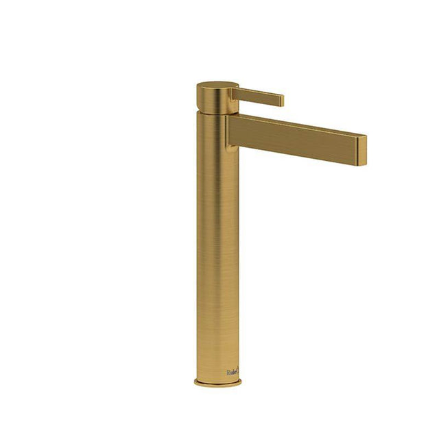 Riobel - ParadoxE Single Handle Tall Lavatory Faucet - Brushed Gold