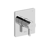 Riobel - ParadoxE 1/2'' Therm & Pressure Balance Trim With 3 Functions - Chrome