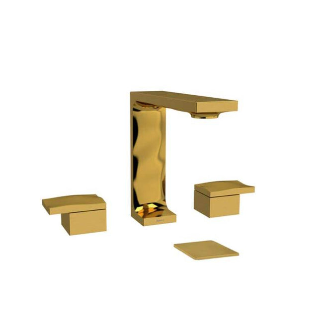 Riobel - Reflet Widespread Lavatory Faucet - Brushed Gold