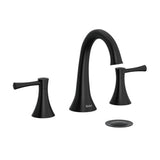 Riobel - Edge Widespread Lavatory Faucet - Black