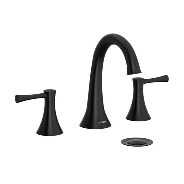 Riobel - Edge Widespread Lavatory Faucet - Black