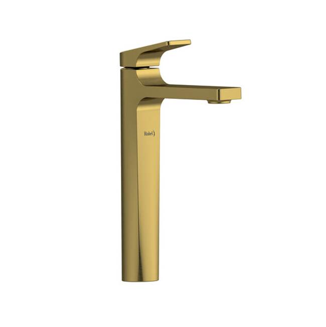 Riobel - OdeE Single Handle Tall Lavatory Faucet - Brushed Gold