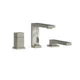 Riobel - Reflet 3-Hole Deck Mount Tub Filler - Brushed Nickel