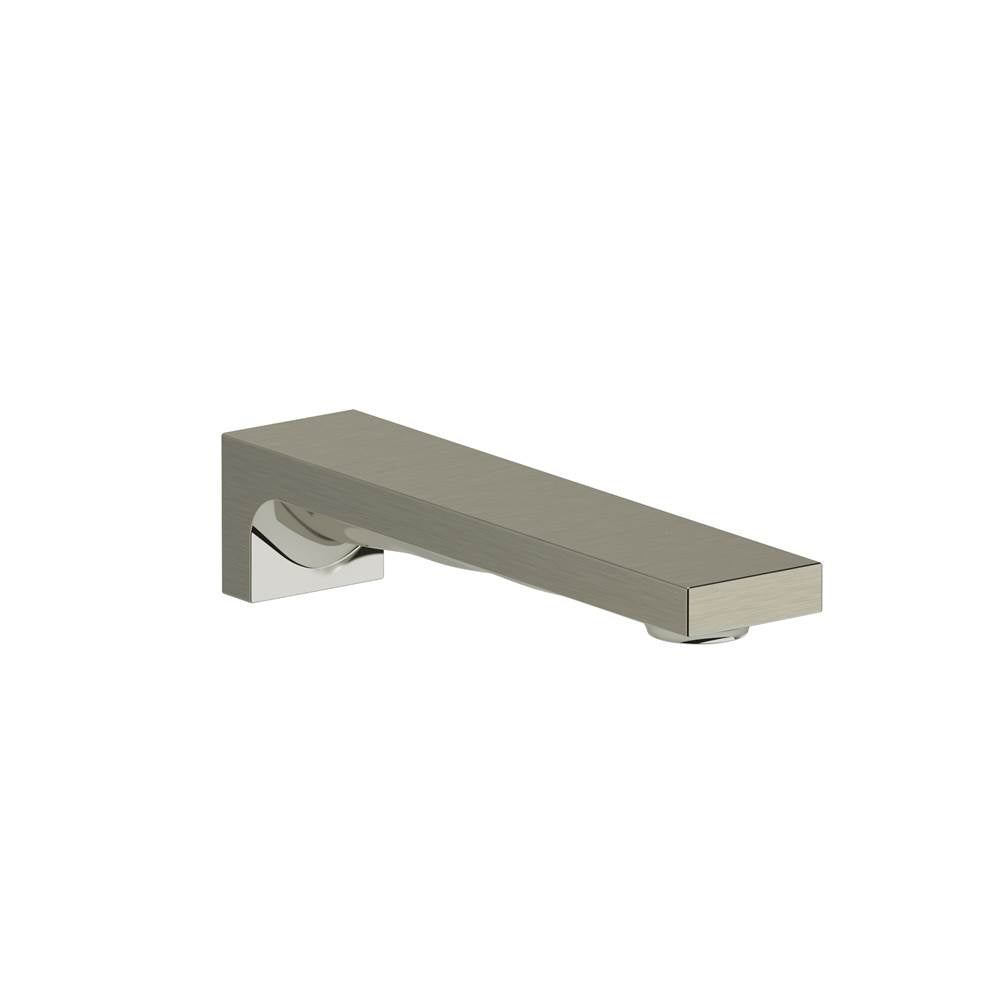 Riobel - Reflet Wall Mount Tub Spout - Brushed Nickel