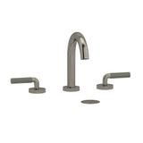 Riobel - RiuE Widespread Lavatory Faucet With C-Spout - Brushed Nickel