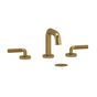 Riobel - RiuE Widespread Lavatory Faucet With U-Spout - Brushed Gold