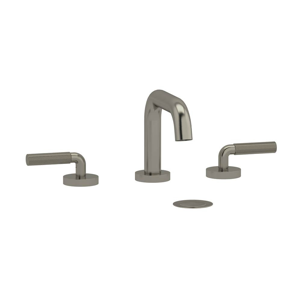 Riobel - RiuE Widespread Lavatory Faucet With U-Spout - Brushed Nickel