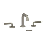 Riobel - RiuE Widespread Lavatory Faucet With U-Spout - Brushed Nickel