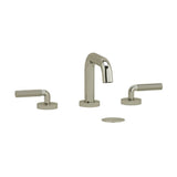 Riobel - RiuE Widespread Lavatory Faucet With U-Spout - Polished Nickel
