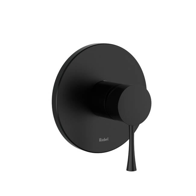 Riobel - Edge 1/2'' Pressure Balance Trim - Black