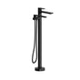 Riobel - FreskE Single Hole Floor Mount Tub Filler Trim - Black