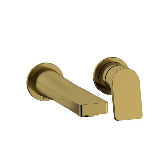 Riobel - OdeE Wall Mount Lavatory Faucet Trim - Brushed Gold