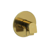 Riobel - OdeE 1/2'' Therm & Pressure Balance Trim With 5 Functions - Brushed Gold