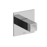 Riobel - Reflet 1/2'' Therm & Pressure Balance Trim With 3 Functions - Chrome