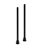 Riobel - 26'' Floor Mount Riser Pair - Black
