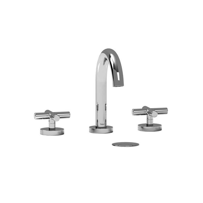 Riobel - RiuE Widespread Lavatory Faucet With C-Spout - Chrome