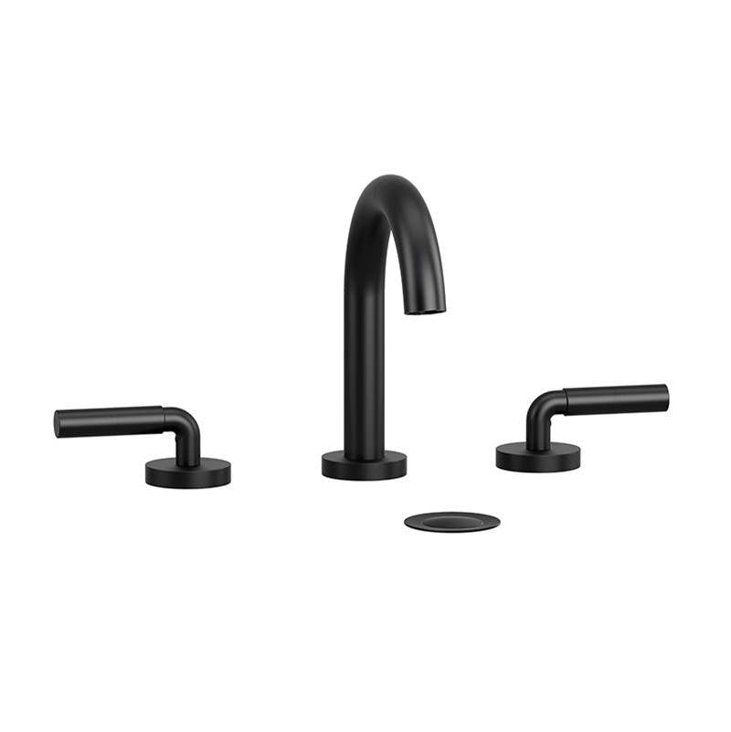 Riobel - RiuE Widespread Lavatory Faucet With C-Spout - Black