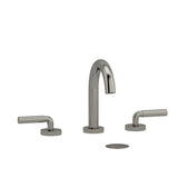 Riobel - RiuE Widespread Lavatory Faucet With C-Spout - Brushed Nickel