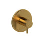 Riobel - RiuE 1/2'' Therm & Pressure Balance Trim With 5 Functions - Brushed Gold