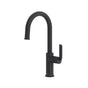 Riobel - AuthenticaE Bar/Food Prep Kitchen Faucet With C-Spout - Black