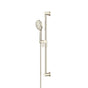 Riobel - Handshower Set With 29'' Slide Bar and 5-Function Handshower - Polished Nickel