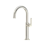 Riobel - AuthenticaE Single Handle Tall Lavatory Faucet - Polished Nickel