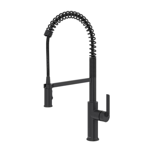 Riobel - AuthenticaE Pre-Rinse Pull-Down Kitchen Faucet - Black
