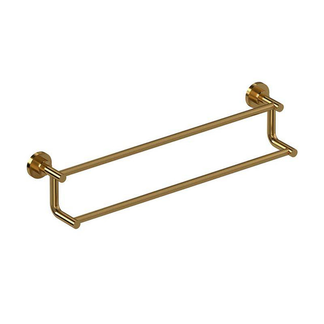 Riobel - Star Double 24'' Towel Bar - Brushed Gold