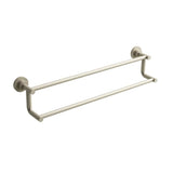 Riobel - Star Double 24'' Towel Bar - Brushed Nickel
