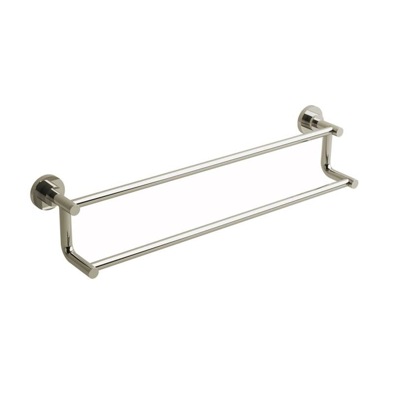 Riobel - Star Double 24'' Towel Bar - Polished Nickel