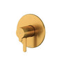 Riobel - NibiE 1/2'' Therm & Pressure Balance Trim With 3 Functions - Brushed Gold