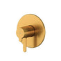 Riobel - NibiE 1/2'' Therm & Pressure Balance Trim With 2 Functions - Brushed Gold