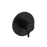 Riobel - RiuE 1/2'' Therm & Pressure Balance Trim With 3 Functions - Black