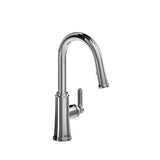 Riobel - TrattoriaE Pull-Down Kitchen Faucet With C-Spout - Chrome
