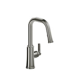 Riobel - TrattoriaE Pull-Down Kitchen Faucet With U-Spout - Stainless