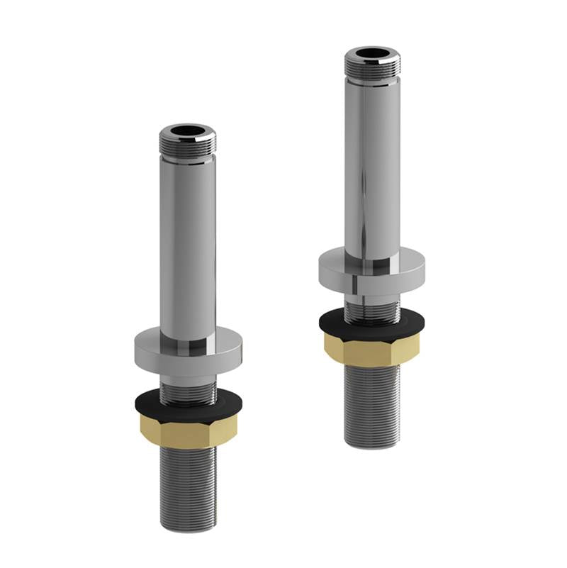 Riobel - 4'' Deck Mount Riser Pair - Chrome