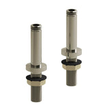 Riobel - 4'' Deck Mount Riser Pair - Polished Nickel
