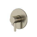 Riobel - NibiE 1/2'' Therm & Pressure Balance Trim With 3 Functions - Brushed Nickel