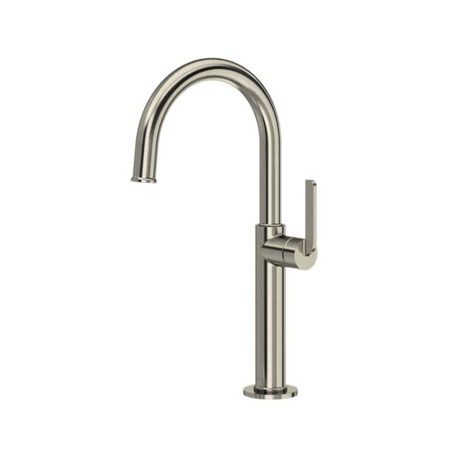 Riobel - AuthenticaE Single Handle Tall Lavatory Faucet - Brushed Nickel