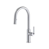 Riobel - AuthenticaE Pull-Down Kitchen Faucet With C-Spout - Chrome