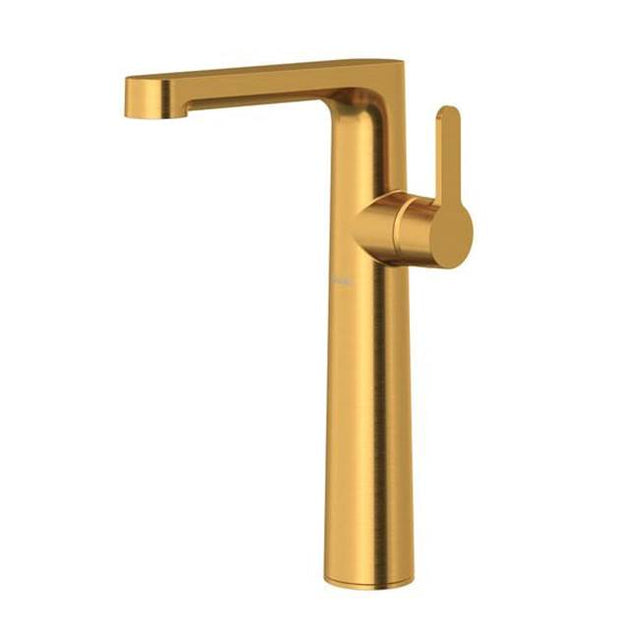 Riobel - NibiE Single Handle Tall Lavatory Faucet - Brushed Gold