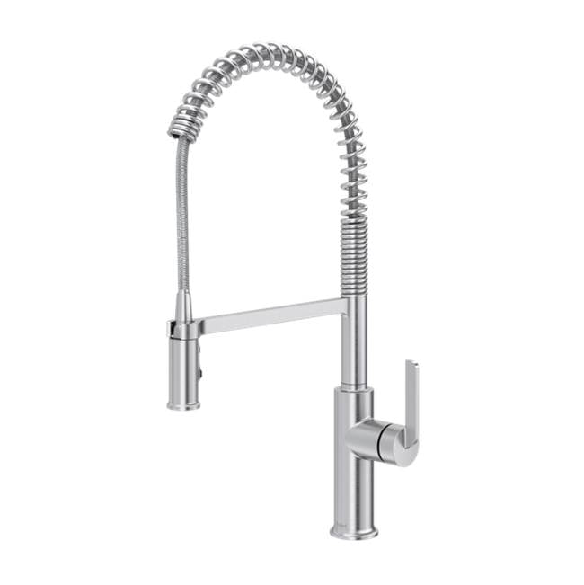Riobel - AuthenticaE Pre-Rinse Pull-Down Kitchen Faucet - Stainless Steel