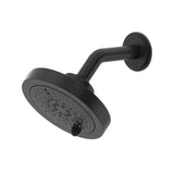 Riobel - 5'' 6-Function Showerhead With Arm - Black