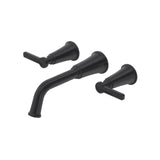 Riobel - MomentiE Wall Mount Tub Filler Trim - Black