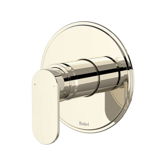 Riobel - ArcaE 1/2'' Therm & Pressure Balance Trim With 3 Functions - Polished Nickel